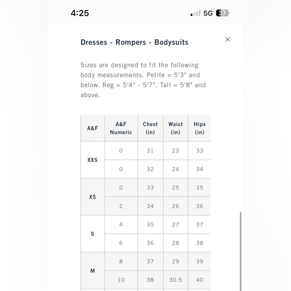 Abercrombie Long-Sleeve Squareneck Midi Dress - XS Tall - Picture 3 of 4